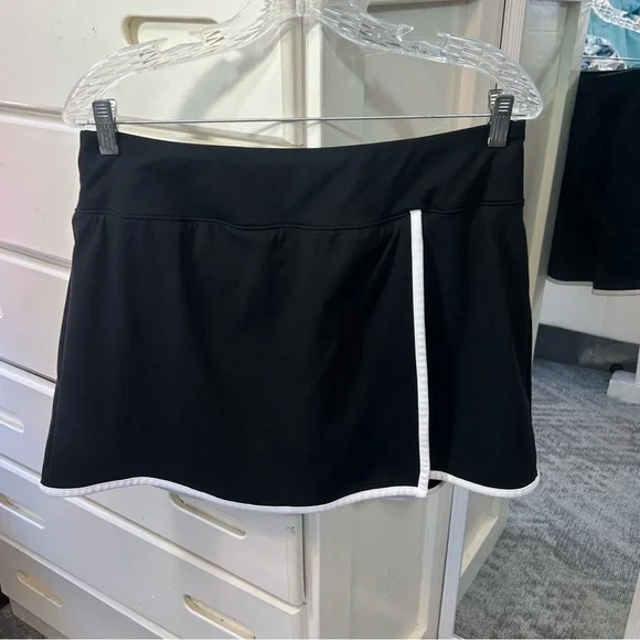 Athletic Black Tennis Skirt Everyday Butter Bliss Soft High-Rise Wrap Skort✨ - Picture 5 of 8